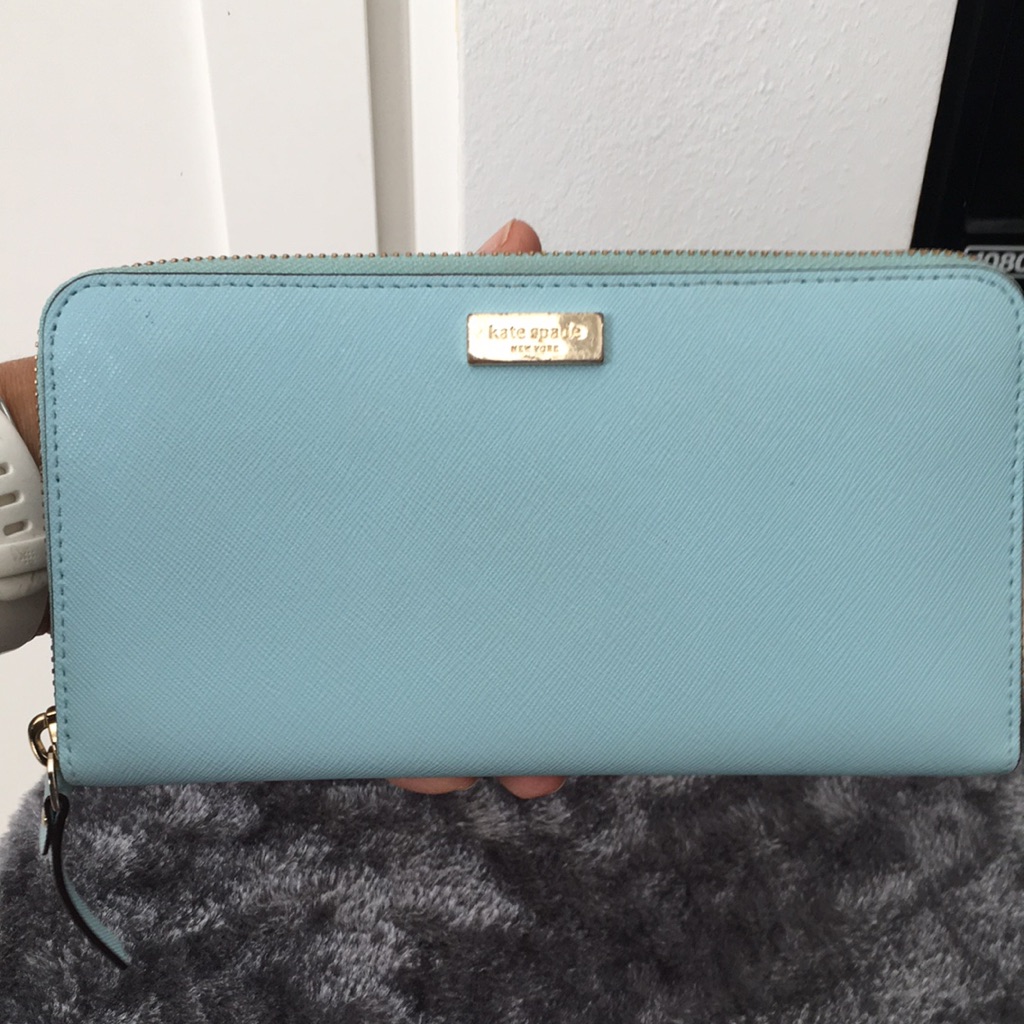 kate spade zip around wallet